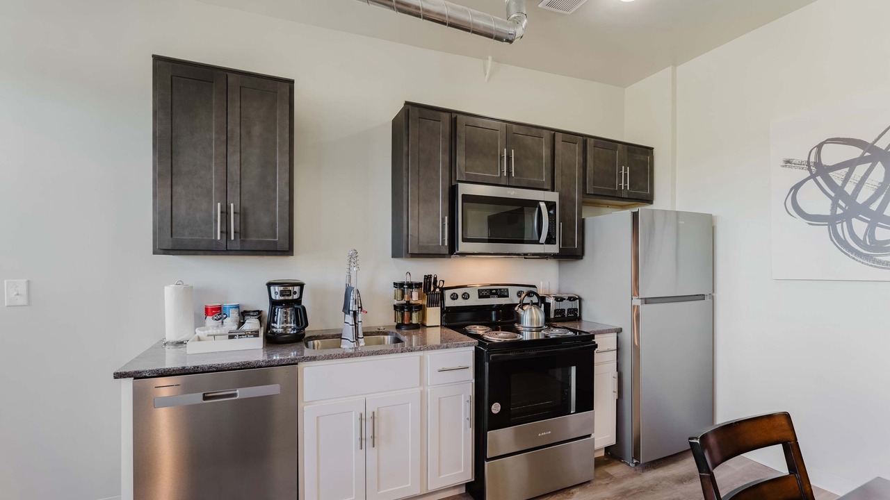 Photo of Kitchen in New Center Detroit