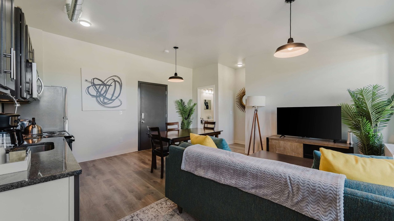 Photo of Livingroom in New Center Detroit