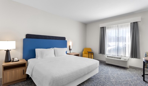 Room, 1 King Bed, Accessible, Non Smoking (Mobility & Hearing, Roll-in Shower)