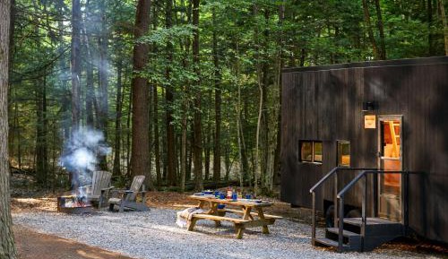 Standard Cabin with Two Queen Bunk Beds
