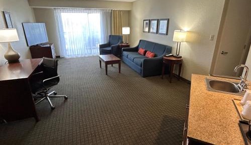 Two-Bedroom Suite with One King and Two Queen Beds, Sofa Bed, Balcony and Kitchen - Non-Smoking