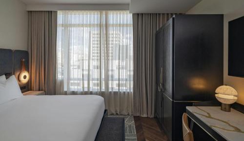 Elevated King Guest Room with City View - High Floor/Hearing Accessible