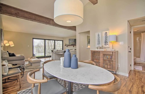 Lake Geneva Apartment | Cozy Lake Geneva Retreat With Year-round Views!