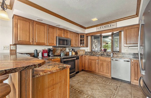 Lake House | Spacious 5BR Lakefront House w/Indoor Pool/Hot Tub, 2 Kitchens, Firepit, & More