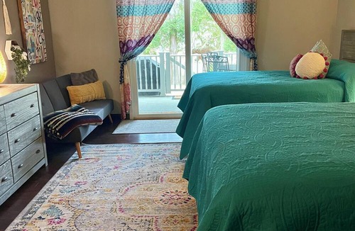 Elkhart Lake Condo | Fronting lively Lake Street in lovely Elkhart Lake, the Kick Back is your place!