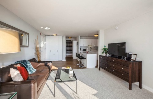 Downtown Chicago Apartment | 50th Floor Mag Mile Views, Balcony, Pool, Gym