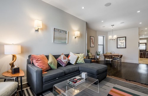 Logan Square Apartment | Logan Blvd Luxury! Enjoy the Well-Equipped Kitchen and Prime Location by AllSet Turnover