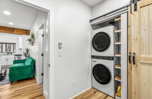Holly Apartment | Walk to downtown Holly from this newly renovated historic apartment!