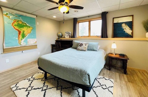 New Holstein Apartment | Parkside Retreat - | Minutes from Elkhart & Road America - A relaxing getaway close to it all