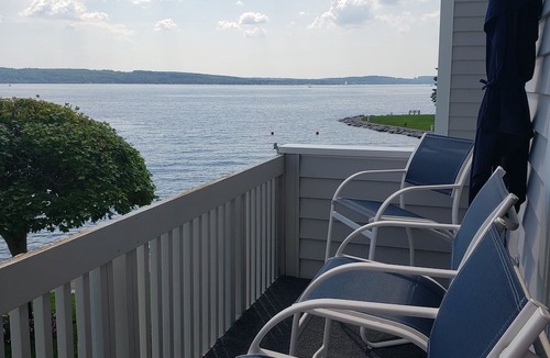 Boyne City Condo | Landings Condo, Upper Unit, Fabulous Views over Lake Charlevoix/Boyne City