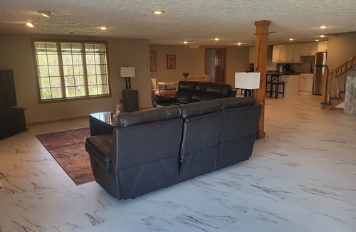 East Lansing Apartment | Private Luxury Suite with Hot Tub Near MSU & Hospitals