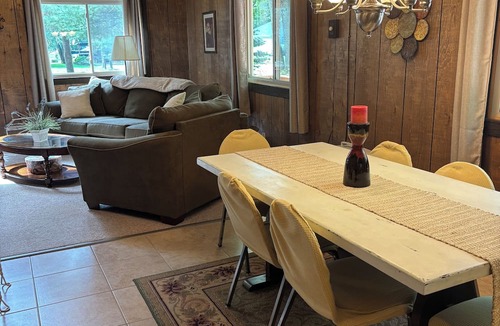 Houghton Lake Cabin | Rustic Retreat- This cabin in the woods is the perfect getaway!