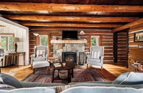 Boyne City Cabin | Little Cabin in the Woods: Lake Charlevoix Access
