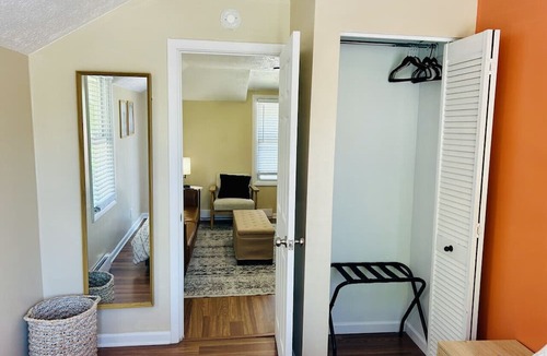 Michigan City Apartment | Lake Breeze Stylish Beach Boho 1BD w/Private Deck