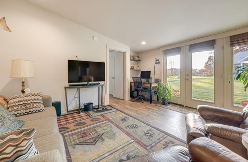 White Pigeon Apartment | 5 Mi to St Joseph River: Apartment w/Fire Pit!