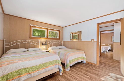 Frankfort Apartment | Lower Terrace in Three Pines Resort