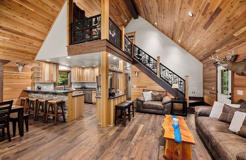 Eagle River House | Kentuck Lakefront w/Kayaks, Dock, AC, Foosball, Fire Pit