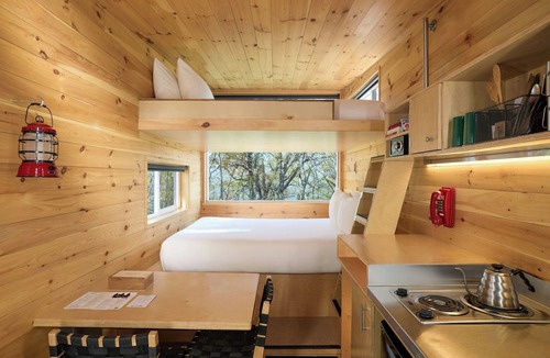 Pine River Cabin | Postcard Cabins Wild Rose, Outdoor Collection by Marriott Bonvoy