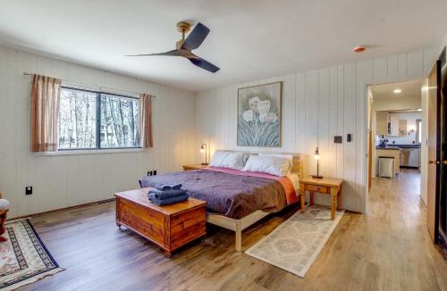 Plymouth House | Woodsy Plymouth Hideaway: Hot Tub & Game Room