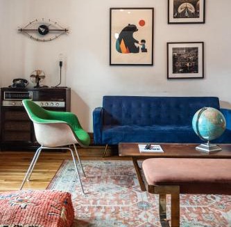 Mexicantown - Southwest Detroit House | Luxe Mid-Century Styled Historic Townhouse #1