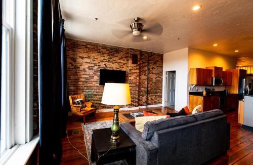 Commercial Street Historic District Apartment | The Two Story Loft