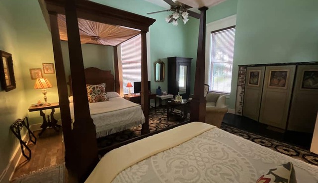 The Garden Suite - Double Queen Ground Floor Suite at The Belmont 1857 in Wayside