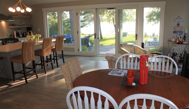 Lake Charlevoix Beautiful Sunsets Waterfront Home 3 BR's 3.5 Baths