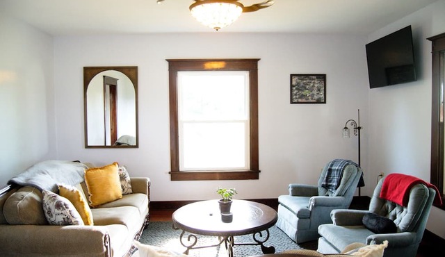 Rustic Five Oaks Farmhouse