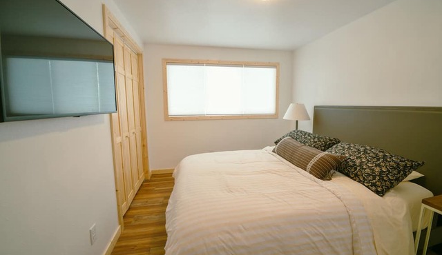 Ride your ATVs and snowmobiles directly from the house!
