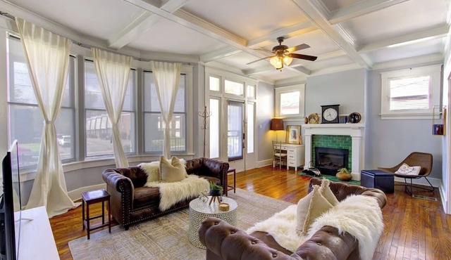 Spacious Colonial | Fireplace | Close to Overton