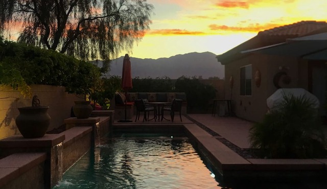 Private Pool Casita - King Bed, Mountain View, Super Private! in palm desert