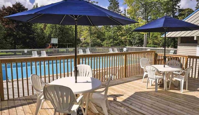 Harbor Cove #39 | Private Beach Access on Little Traverse | Pool | Fireplace