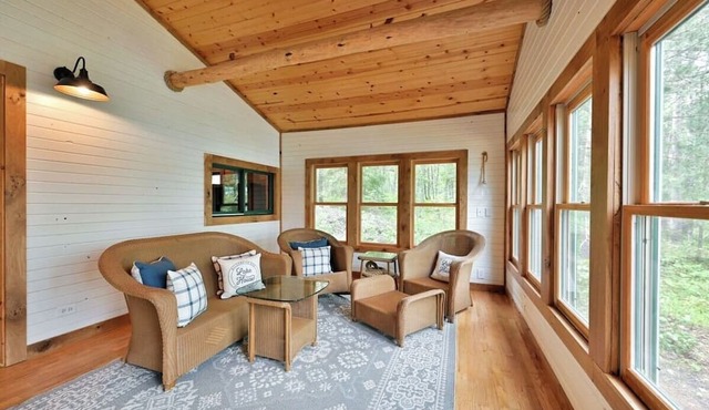 Modern Lake Retreat ~ Private Dock & Sandy Shore