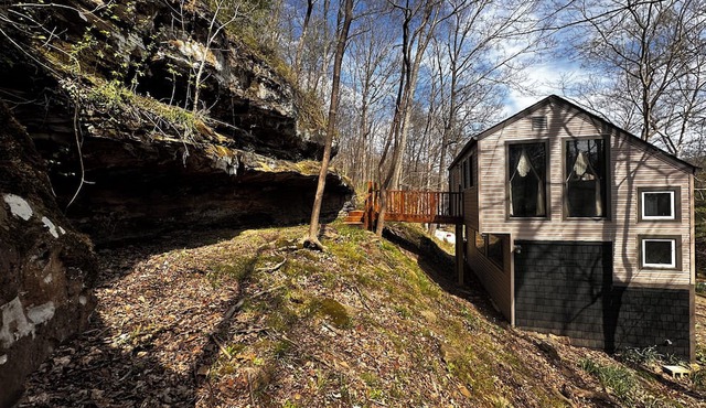 Cozy Bluff Retreat by Giant City & Makanda Boardwalk. 9 miles to SIU. in Makanda