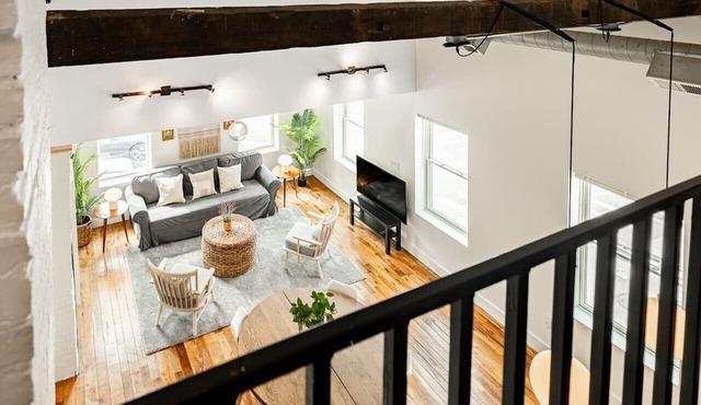 Soaring 2BR Parkside Loft
