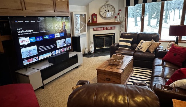 Green Lake-Suite 2 BR, 1BA w Walkout Lake access, Paddleboards,Kayaks and Dock in Spicer
